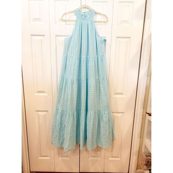 Trina Turk Women’s Tiered Full Length Sunglasses Dress XL - Picture 3 of 8